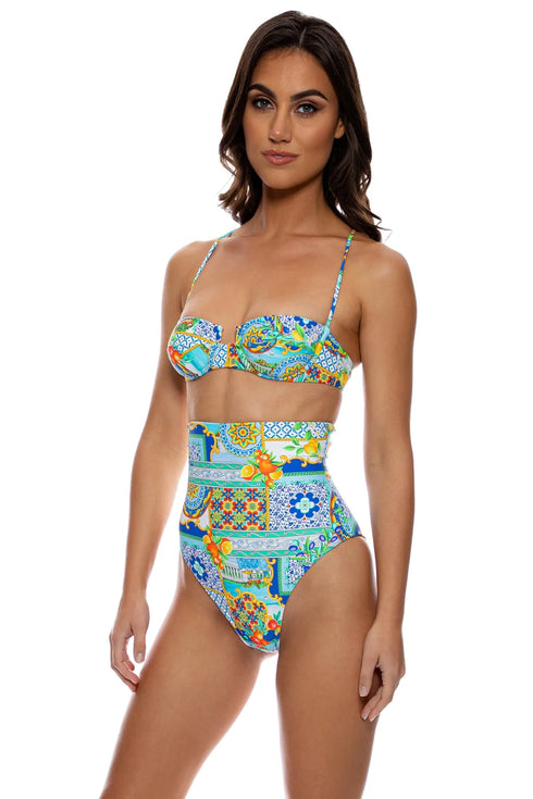 Luli Fama Amalfi High Waist Corset Bottom